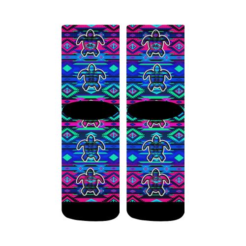 Adobe Sunset Turtle Crew Socks Crew Socks e-joyer