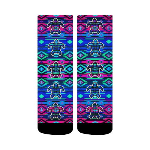 Adobe Sunset Turtle Crew Socks Crew Socks e-joyer