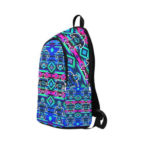 Adobe Sunset Turtle Fabric Backpack for Adult (Model 1659) Casual Backpack for Adult (1659) e-joyer