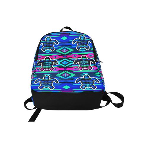 Adobe Sunset Turtle Fabric Backpack for Adult (Model 1659) Casual Backpack for Adult (1659) e-joyer
