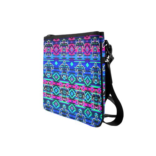 Adobe Sunset Turtle Slim Clutch Bag (Model 1668) Slim Clutch Bags (1668) e-joyer