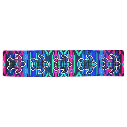 Adobe Sunset Turtle Table Runner 16x72 inch Table Runner 16x72 inch e-joyer