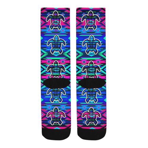 Adobe Sunset Turtle Trouser Socks Socks e-joyer