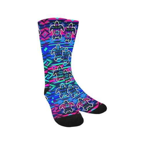 Adobe Sunset Turtle Trouser Socks Socks e-joyer