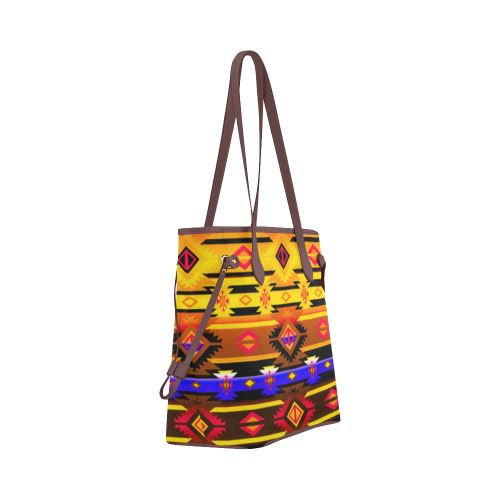 Adobe Sunshine Clover Canvas Tote Bag (Model 1661) Clover Canvas Tote Bag (1661) e-joyer