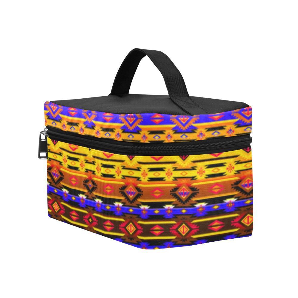 Adobe Sunshine Cosmetic Bag/Large (Model 1658) Cosmetic Bag e-joyer