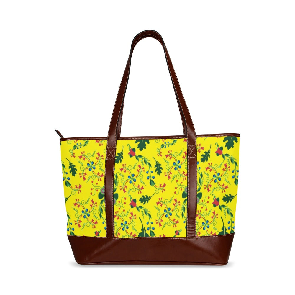 Vine Life Lemon Tote Handbag