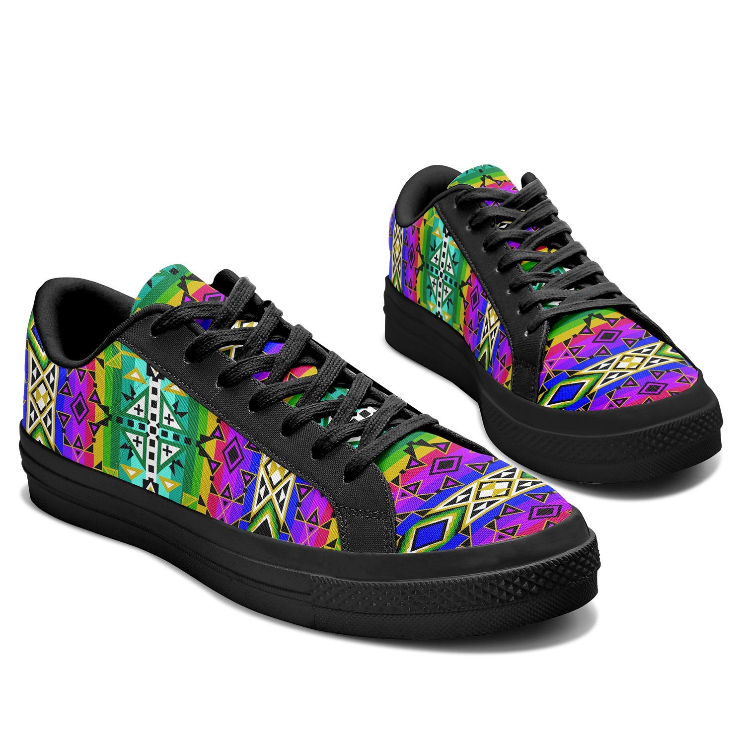 After the Northwest Rain Aapisi Low Top Canvas Shoes Black Sole 49 Dzine