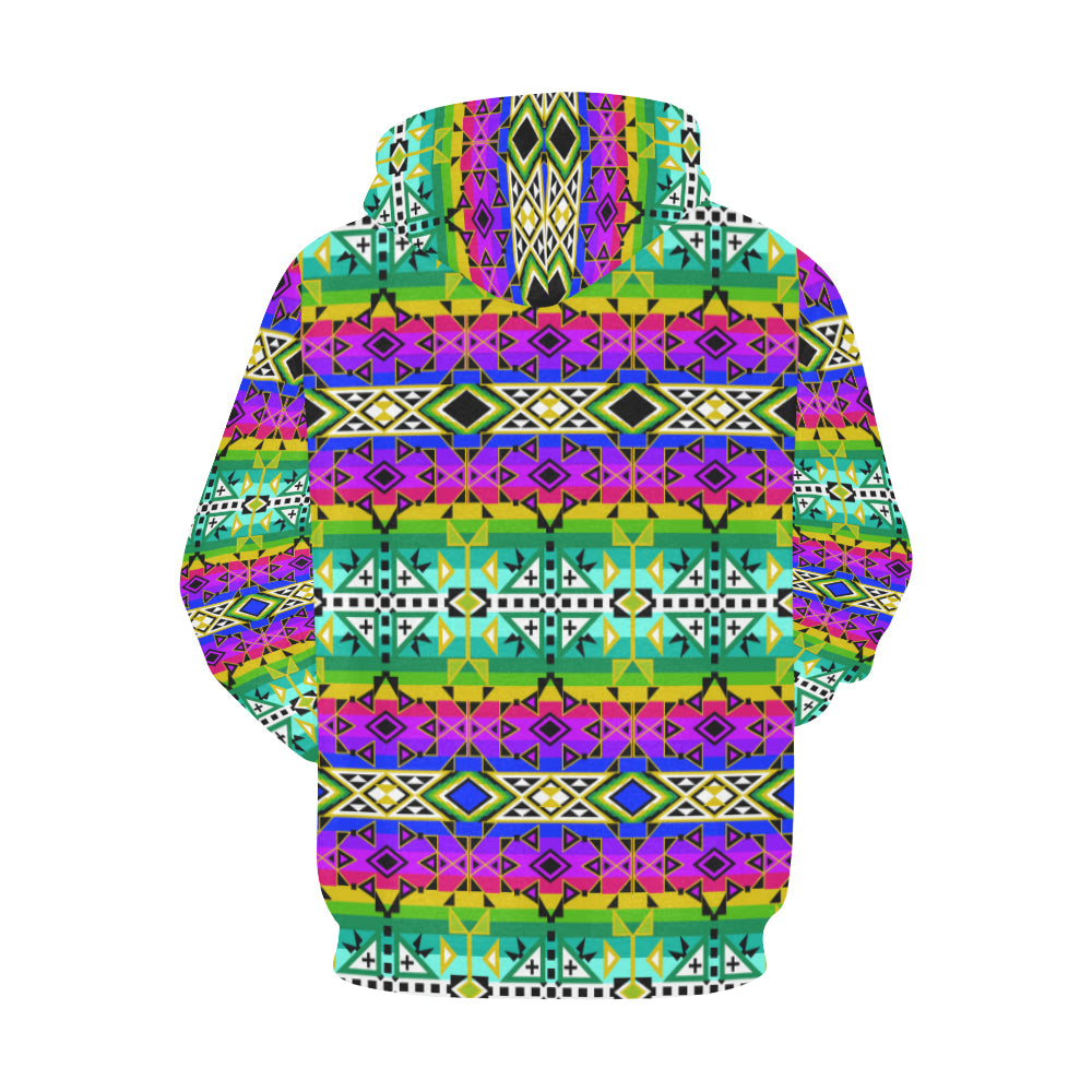 After the Northwest Rain All Over Print Hoodie for Women (USA Size) (Model H13) Hoodie e-joyer