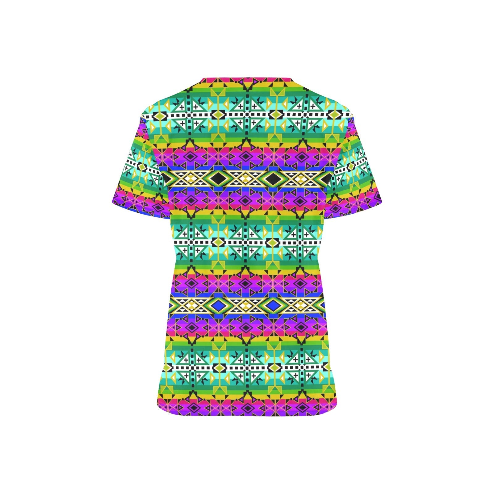 After the Northwest Rain All Over Print Scrub Top Scrub Top e-joyer