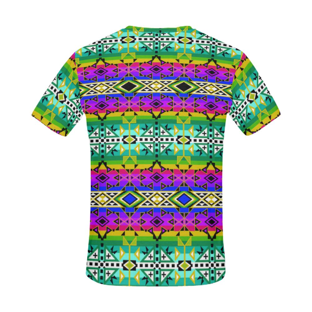 After the Northwest Rain All Over Print T-Shirt for Men (USA Size) (Model T40) All Over Print T-Shirt for Men (T40) e-joyer