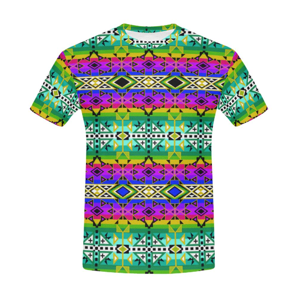 After the Northwest Rain All Over Print T-Shirt for Men (USA Size) (Model T40) All Over Print T-Shirt for Men (T40) e-joyer