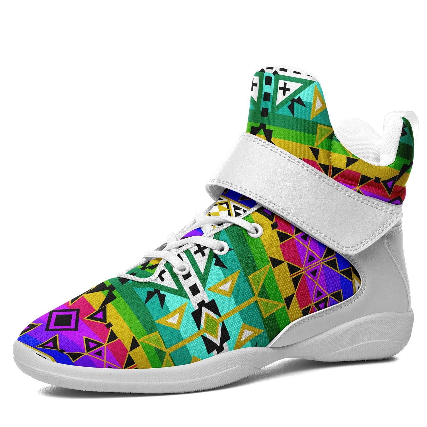 After the Northwest Rain Ipottaa Basketball / Sport High Top Shoes 49 Dzine US Women 4.5 / US Youth 3.5 / EUR 35 White Sole with White Strap