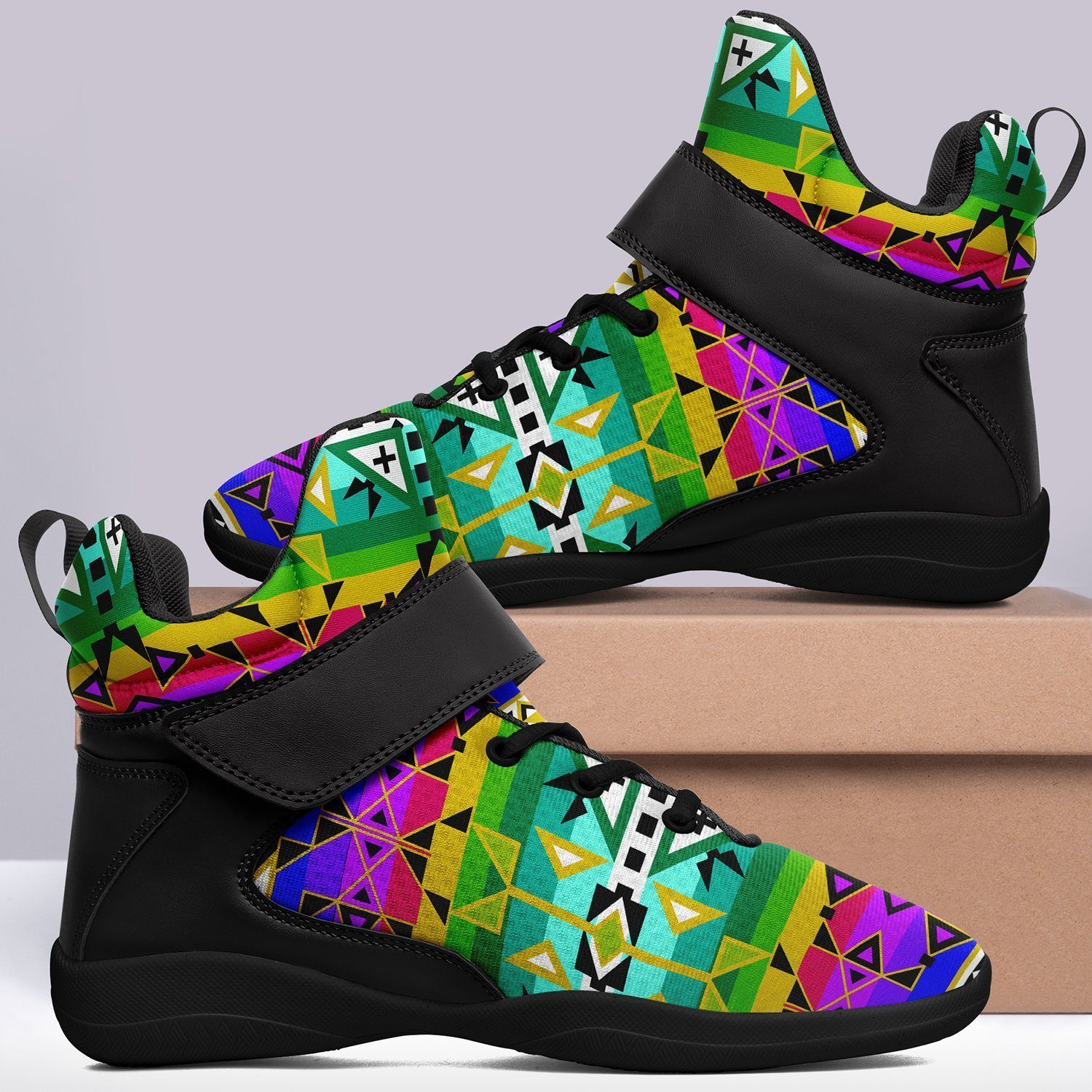 After the Northwest Rain Ipottaa Basketball / Sport High Top Shoes - Black Sole 49 Dzine