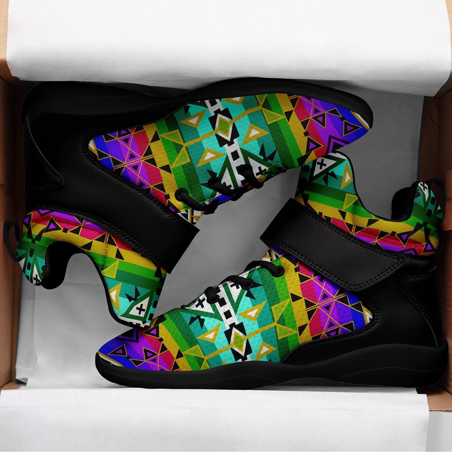 After the Northwest Rain Ipottaa Basketball / Sport High Top Shoes - Black Sole 49 Dzine