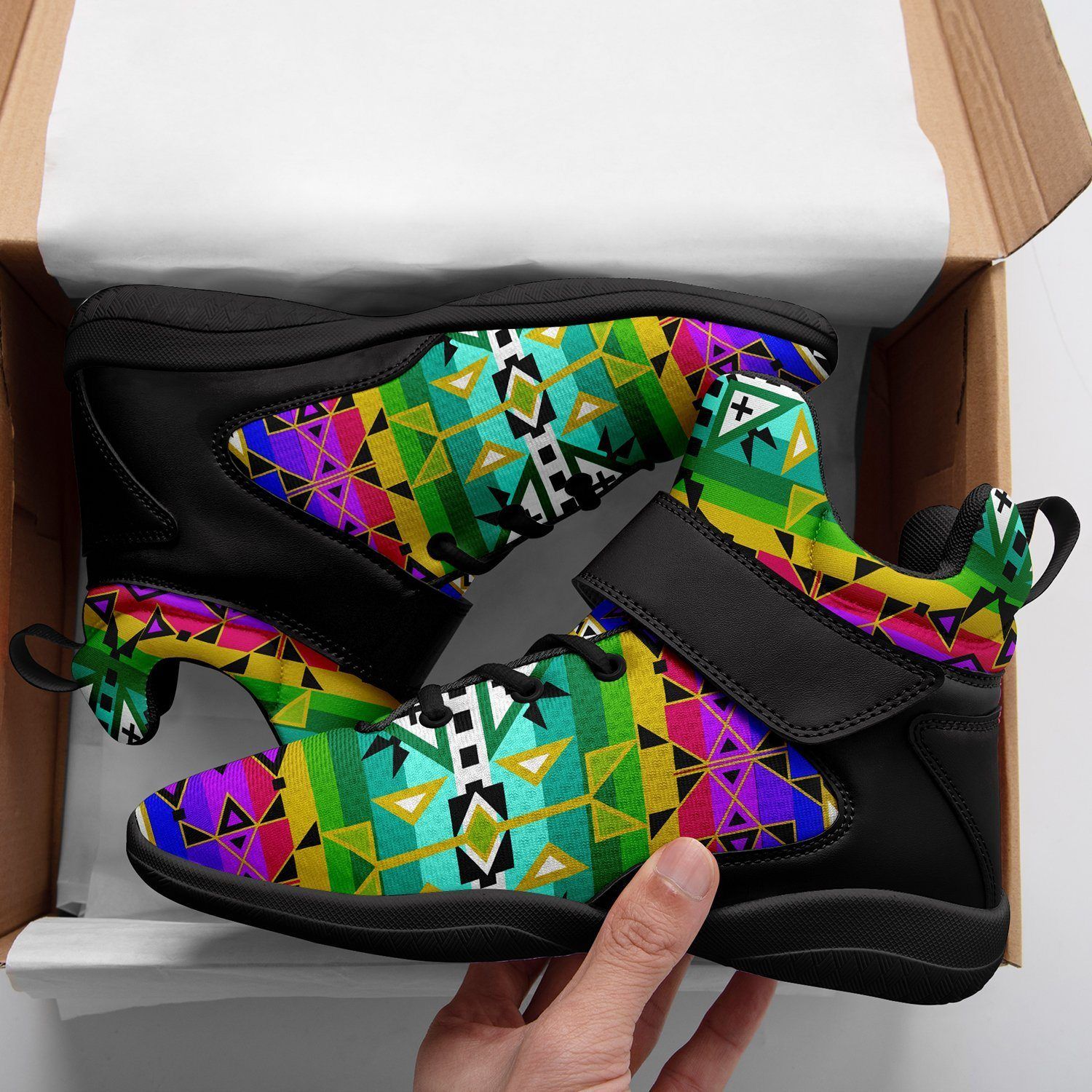After the Northwest Rain Ipottaa Basketball / Sport High Top Shoes - Black Sole 49 Dzine
