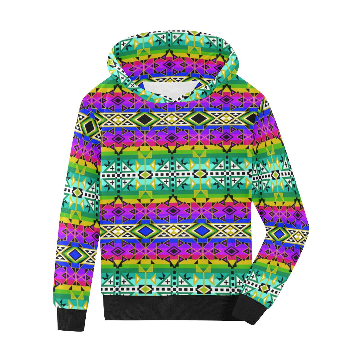 After the Northwest Rain Kids' All Over Print Hoodie (Model H38) Kids' AOP Hoodie (H38) e-joyer