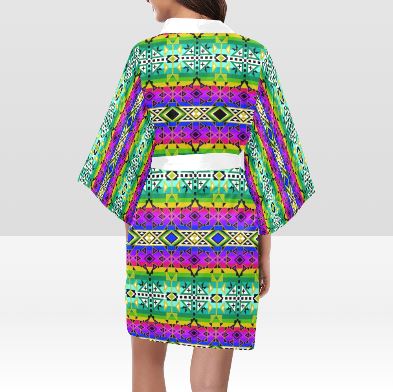 After the Northwest Rain Kimono Robe Artsadd