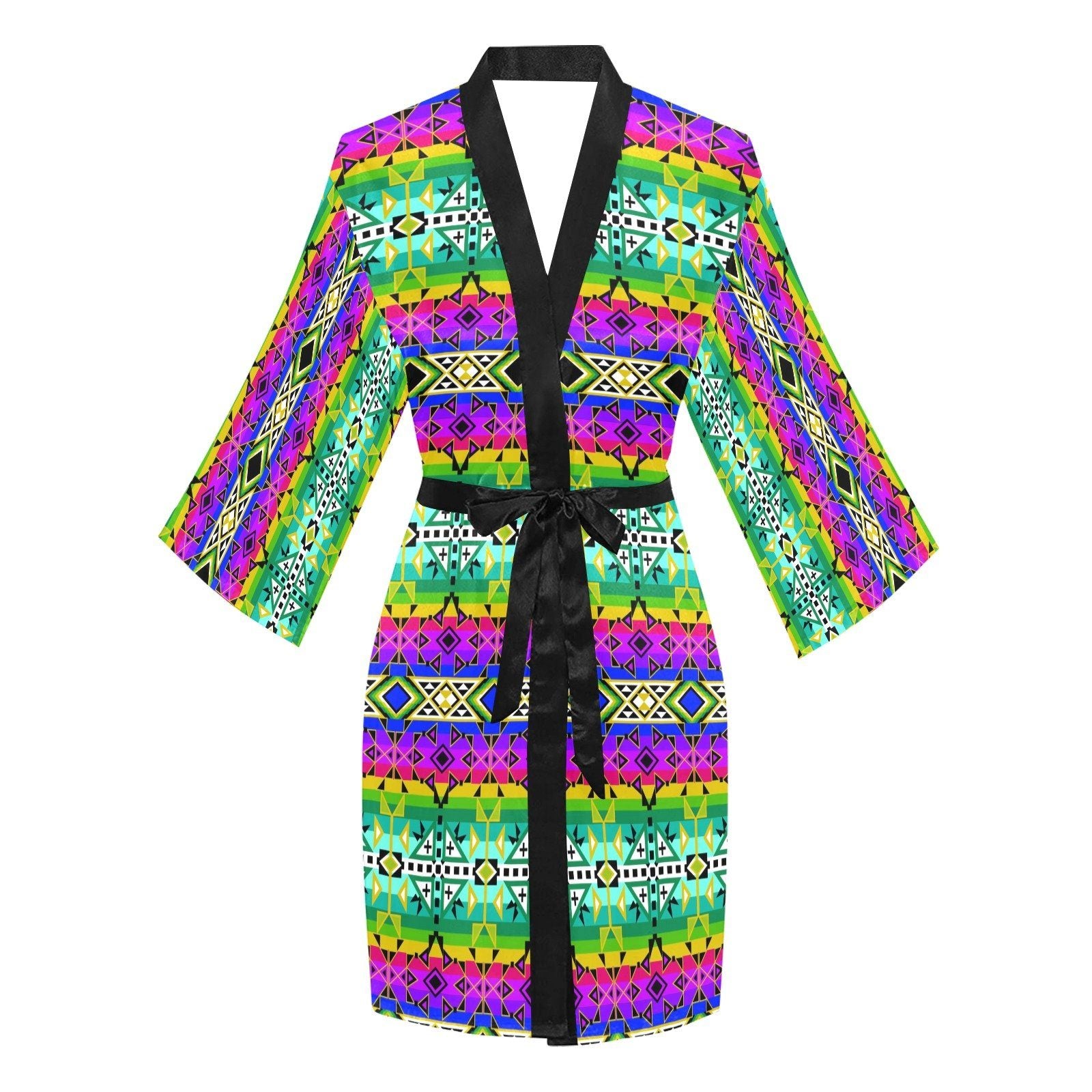 After the Northwest Rain Long Sleeve Kimono Robe Long Sleeve Kimono Robe e-joyer 