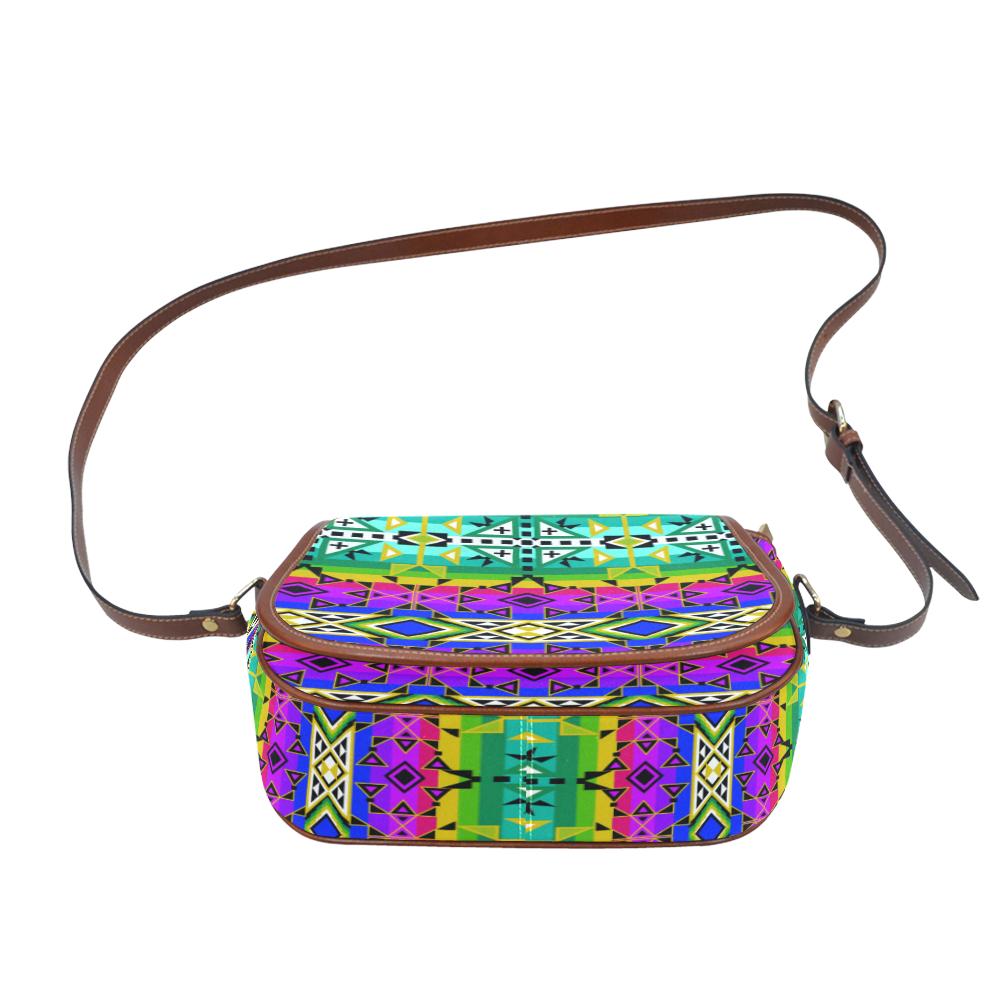 After the Northwest Rain Saddle Bag/Small (Model 1649) Full Customization Saddle Bag/Small (Full Customization) e-joyer