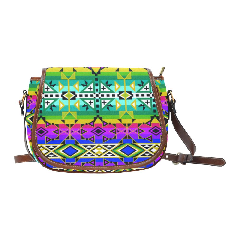 After the Northwest Rain Saddle Bag/Small (Model 1649) Full Customization Saddle Bag/Small (Full Customization) e-joyer