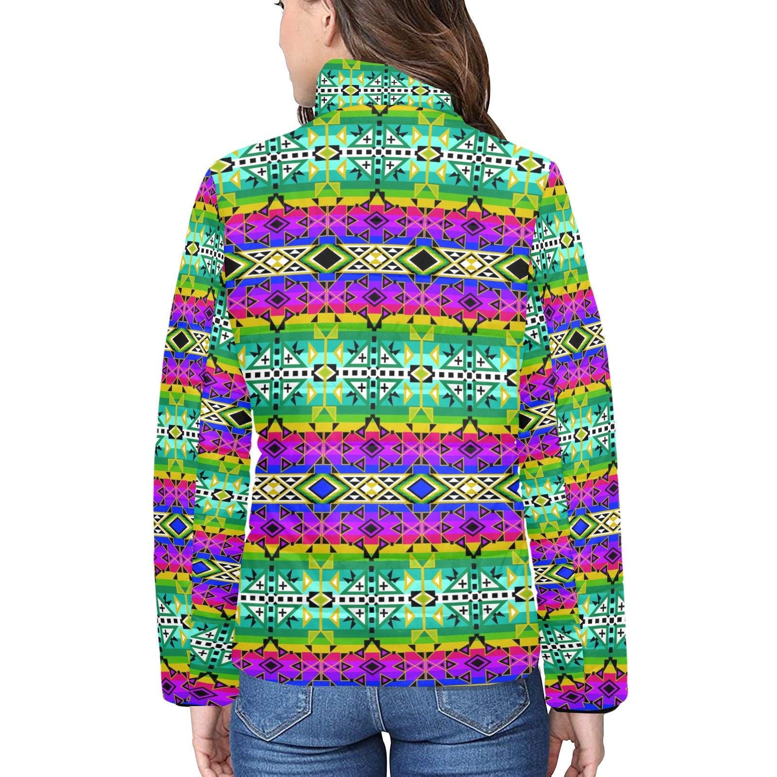 After the Northwest Rain Women's Stand Collar Padded Jacket (Model H41) jacket e-joyer