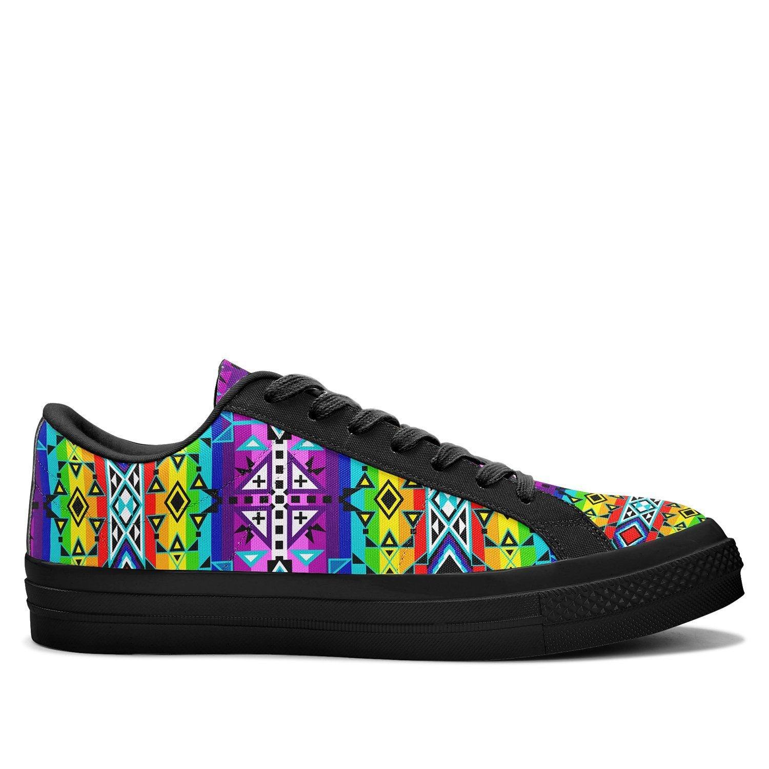 After the Rain Aapisi Low Top Canvas Shoes Black Sole 49 Dzine