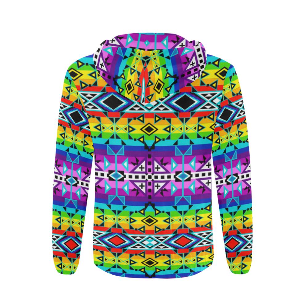 After the Rain All Over Print Full Zip Hoodie for Men (Model H14) All Over Print Full Zip Hoodie for Men (H14) e-joyer