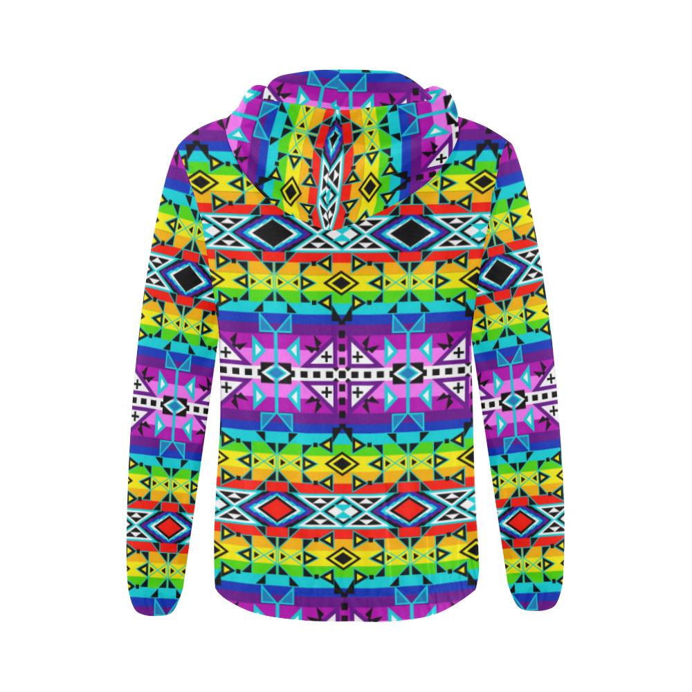 After the Rain All Over Print Full Zip Hoodie for Women (Model H14) All Over Print Full Zip Hoodie for Women (H14) e-joyer