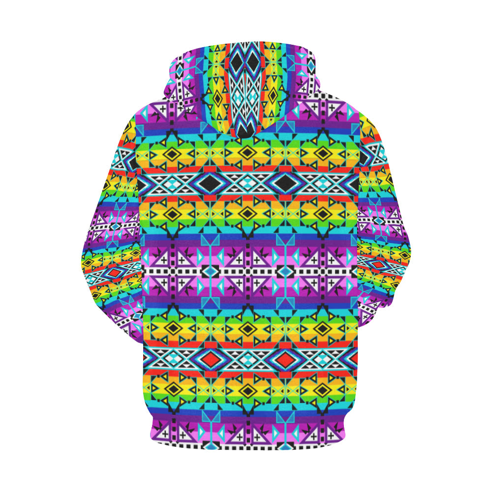 After the Rain All Over Print Hoodie for Women (USA Size) (Model H13) Hoodie e-joyer