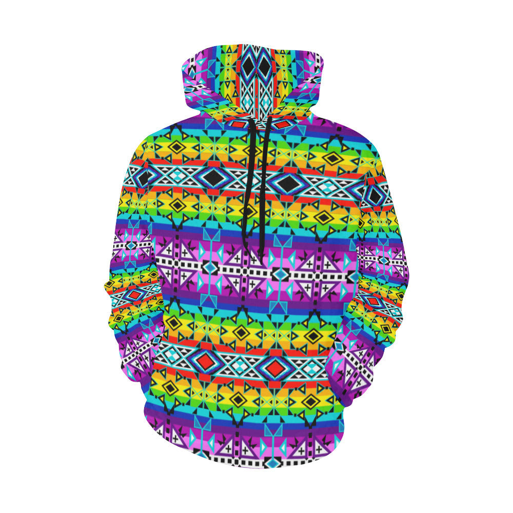 After the Rain All Over Print Hoodie for Women (USA Size) (Model H13) Hoodie e-joyer