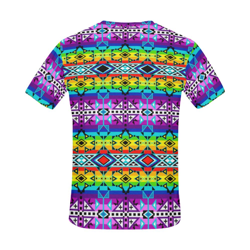 After the Rain All Over Print T-Shirt for Men (USA Size) (Model T40) All Over Print T-Shirt for Men (T40) e-joyer