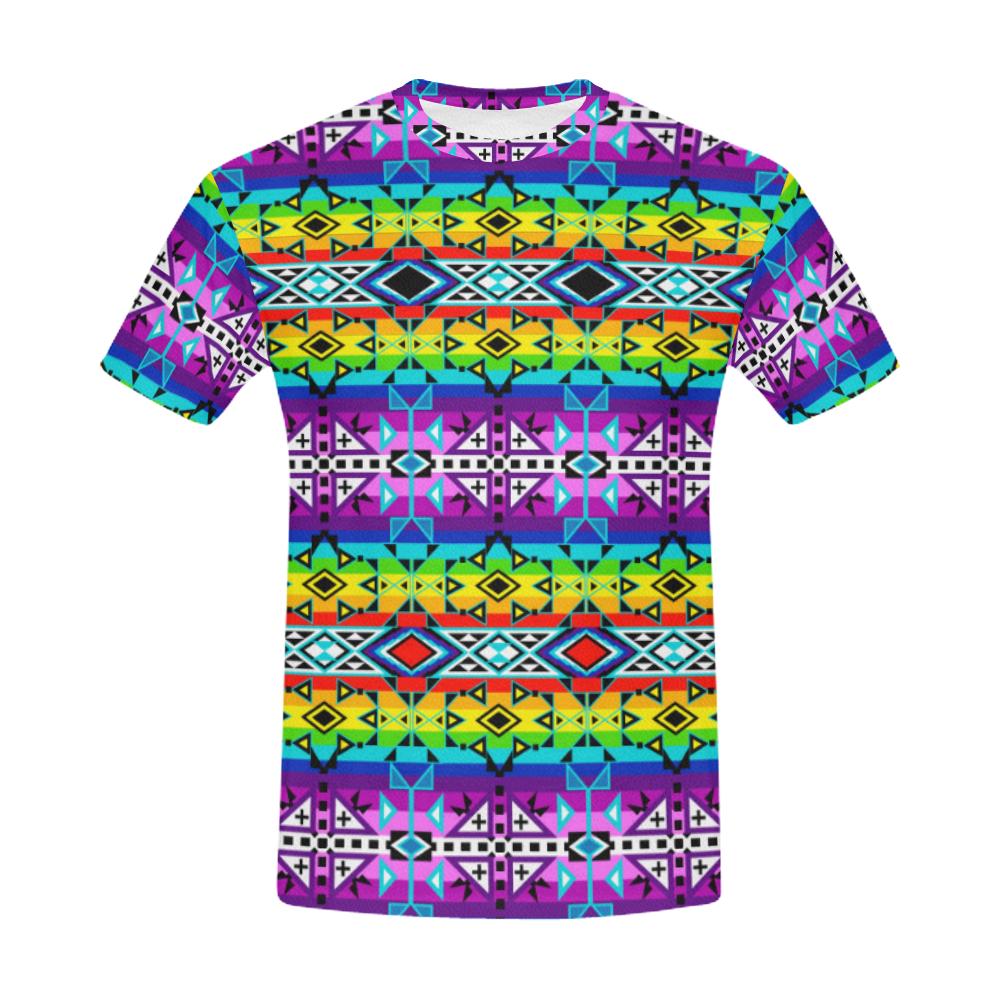 After the Rain All Over Print T-Shirt for Men (USA Size) (Model T40) All Over Print T-Shirt for Men (T40) e-joyer