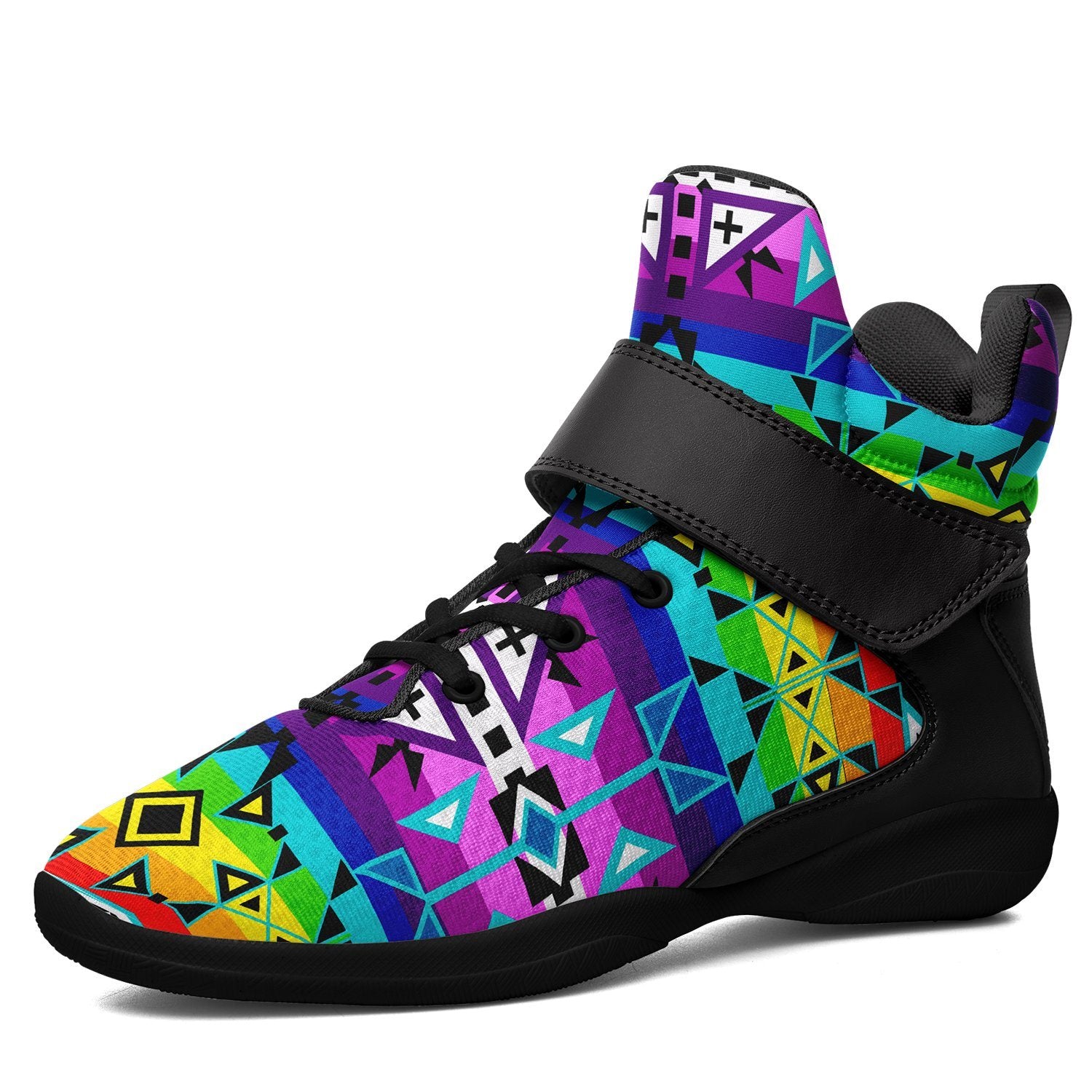 After the Rain Ipottaa Basketball / Sport High Top Shoes 49 Dzine US Women 4.5 / US Youth 3.5 / EUR 35 Black Sole with Black Strap 