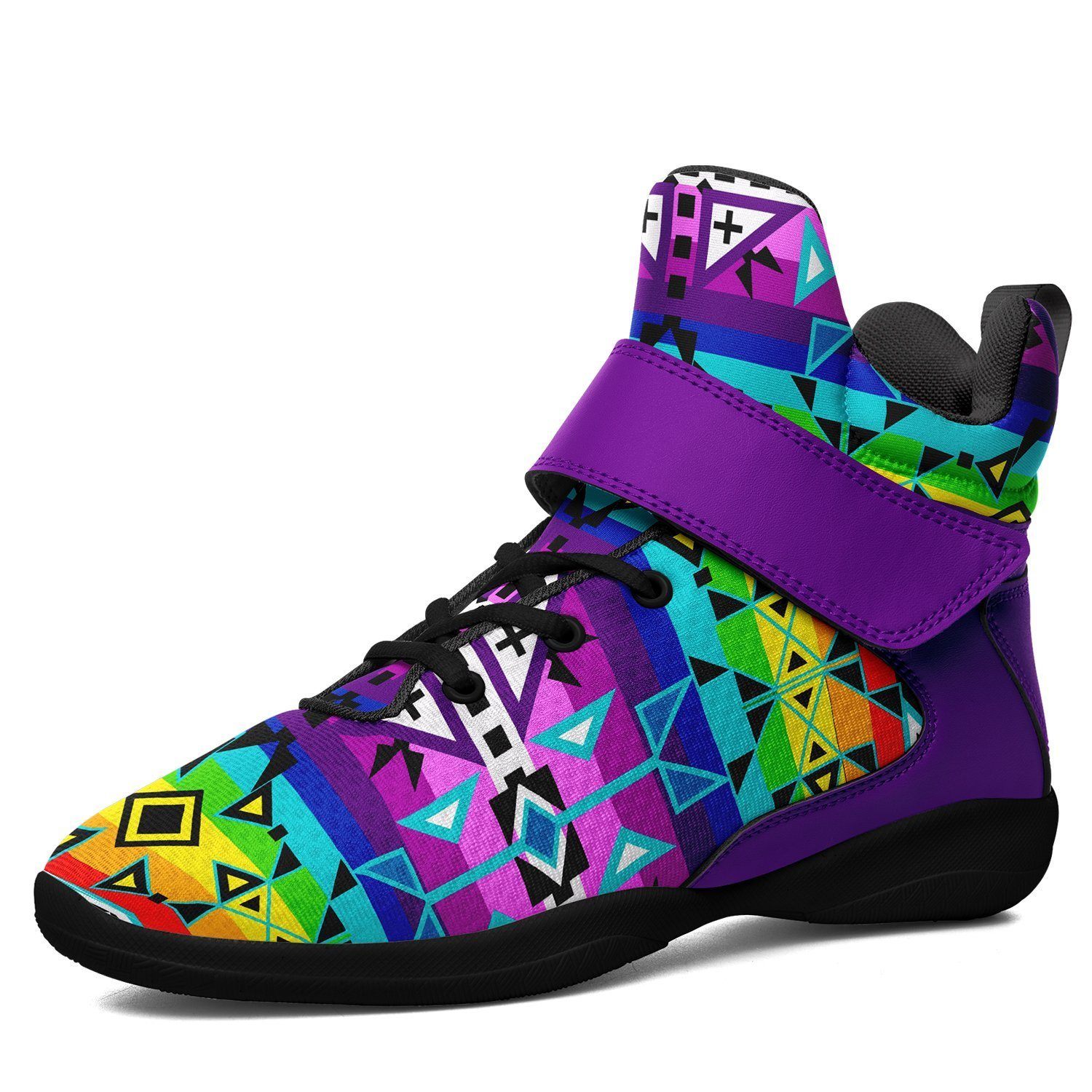After the Rain Ipottaa Basketball / Sport High Top Shoes - Black Sole 49 Dzine US Women 8.5 / US Men 7 / EUR 40 Black Sole with Indigo Strap