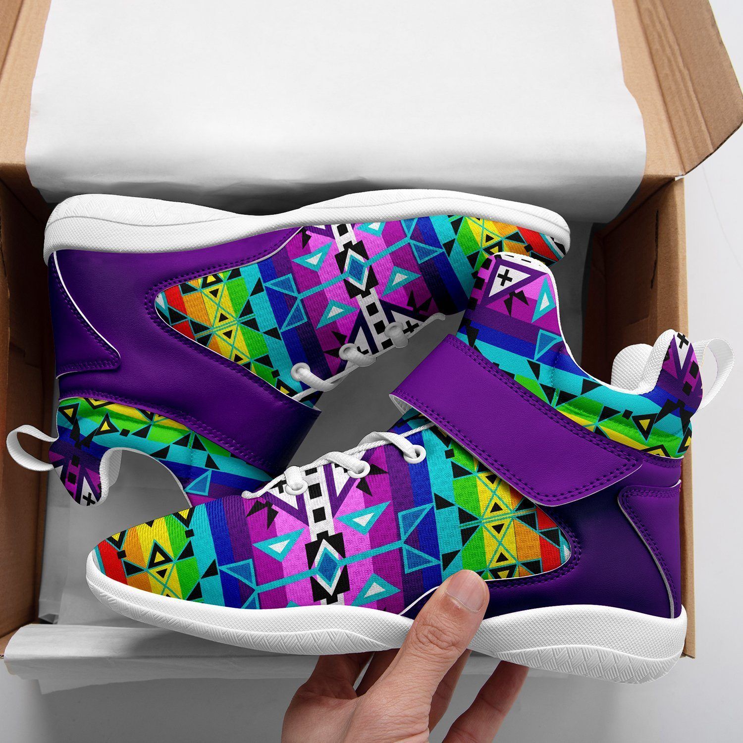 After the Rain Ipottaa Basketball / Sport High Top Shoes - White Sole 49 Dzine