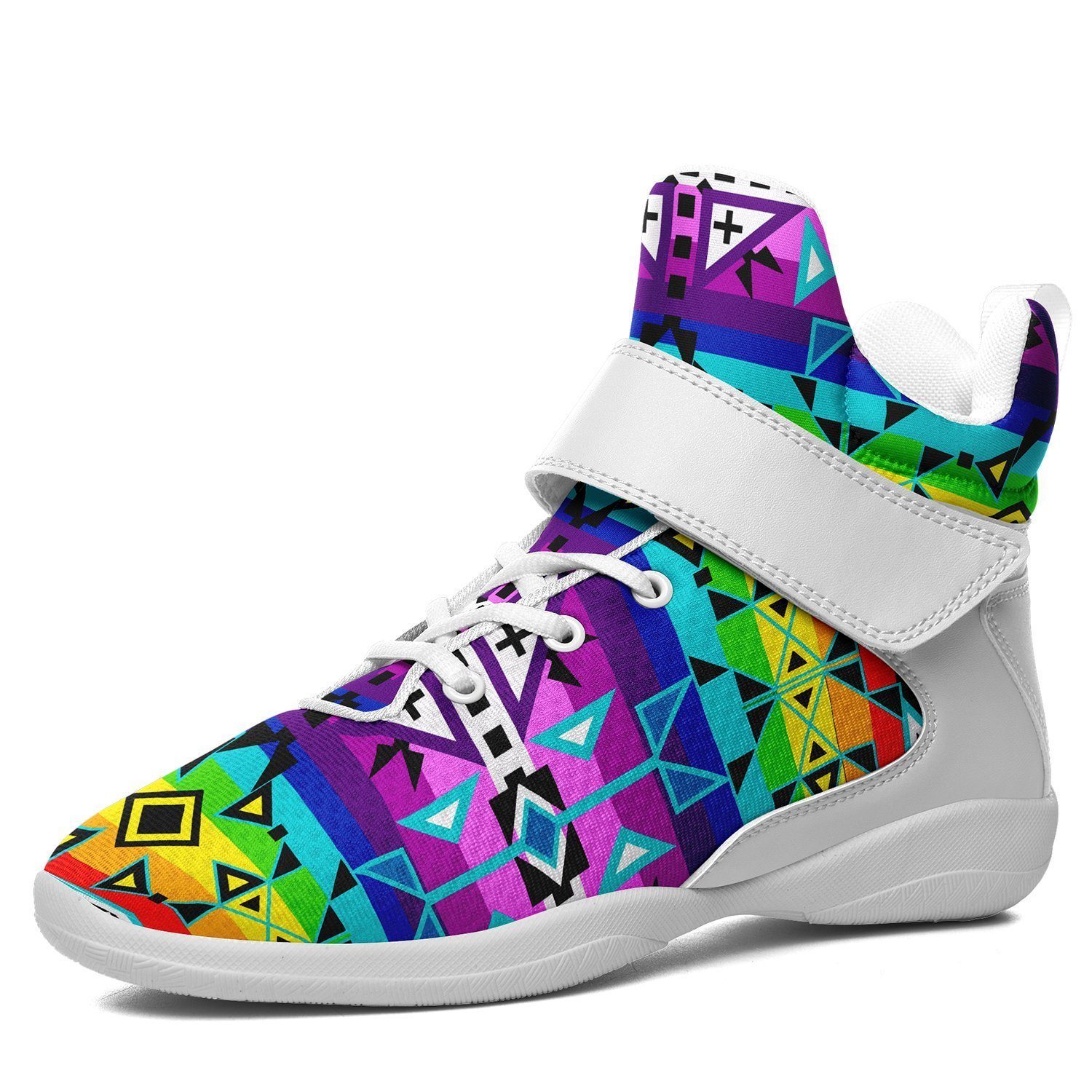 After the Rain Ipottaa Basketball / Sport High Top Shoes - White Sole 49 Dzine US Men 7 / EUR 40 White Sole with White Strap