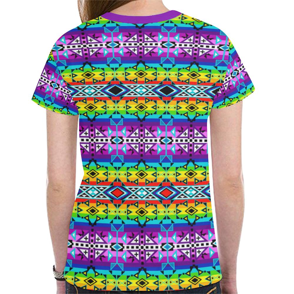 After the Rain New All Over Print T-shirt for Women (Model T45) New All Over Print T-shirt for Women (T45) e-joyer