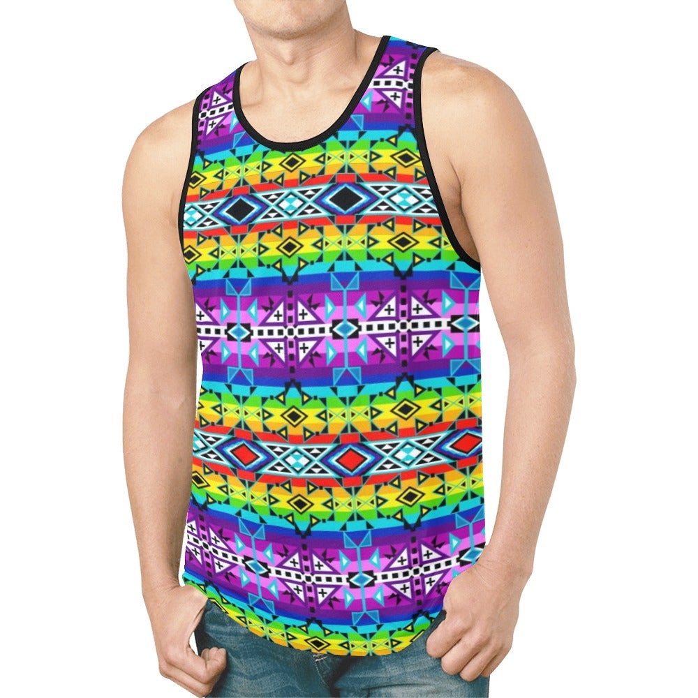 After the Rain New All Over Print Tank Top for Men (Model T46) New All Over Print Tank Top for Men (T46) e-joyer 