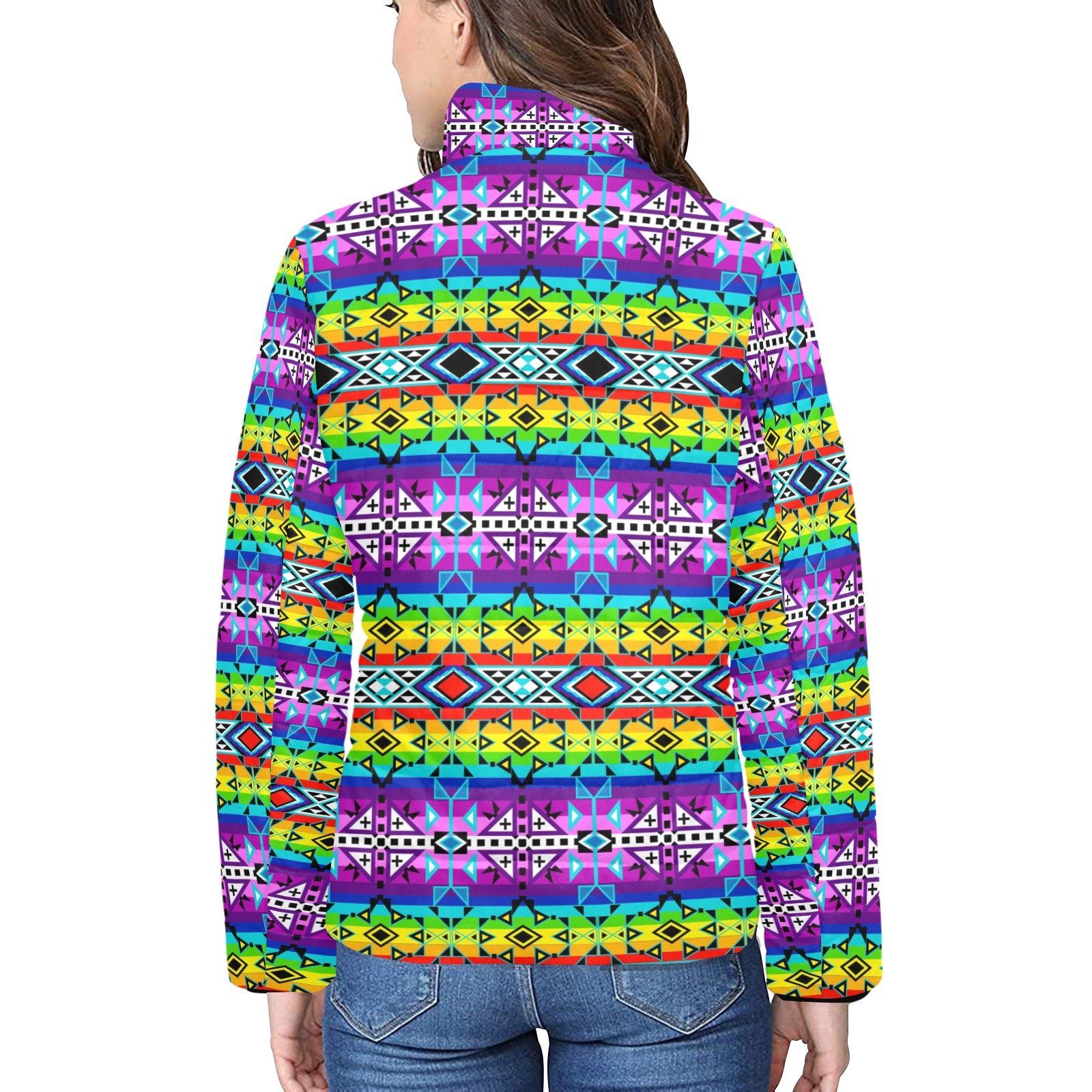 After the Rain Women's Stand Collar Padded Jacket (Model H41) jacket e-joyer