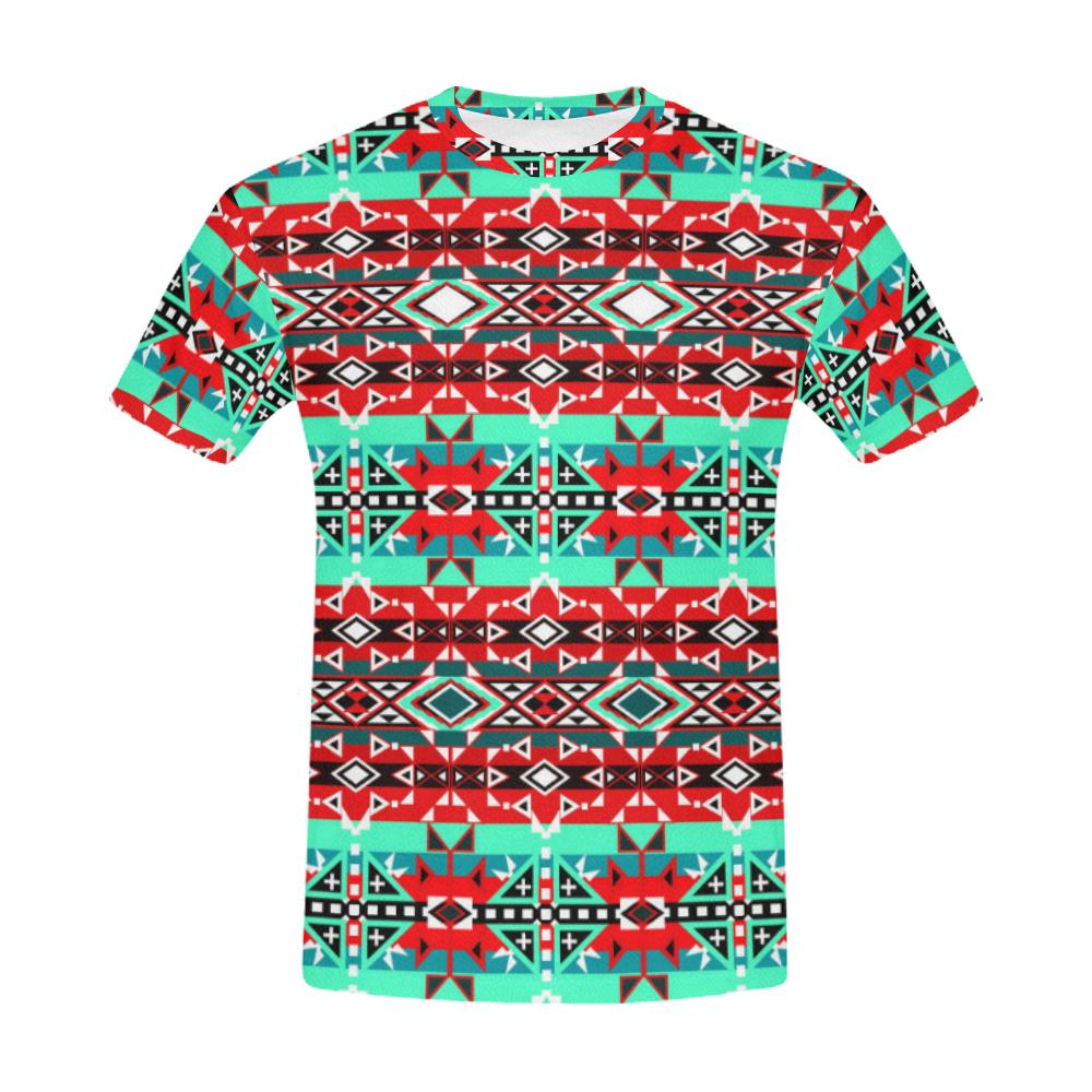 After the Southwest Rain All Over Print T-Shirt for Men (USA Size) (Model T40) All Over Print T-Shirt for Men (T40) e-joyer