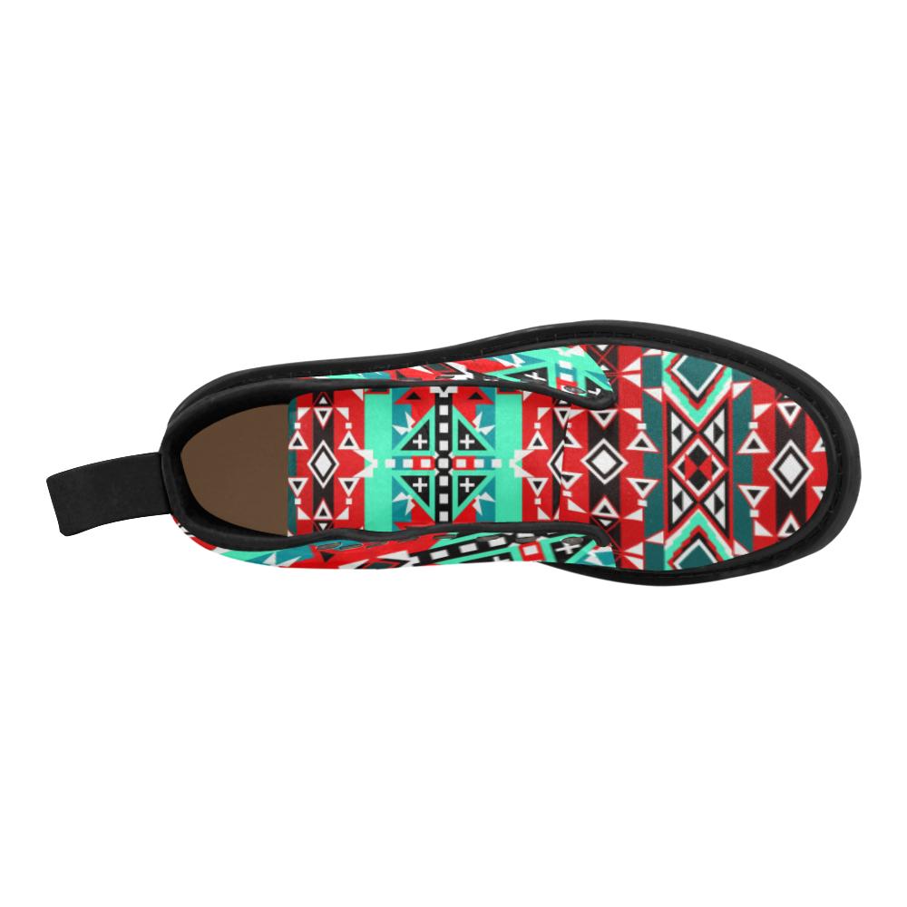 After the Southwest Rain Boots for Men (Black) (Model 1203H) Martin Boots for Men (Black) (1203H) e-joyer