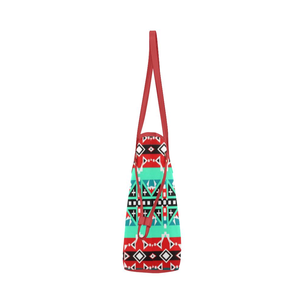After the Southwest Rain Clover Canvas Tote Bag (Model 1661) Clover Canvas Tote Bag (1661) e-joyer