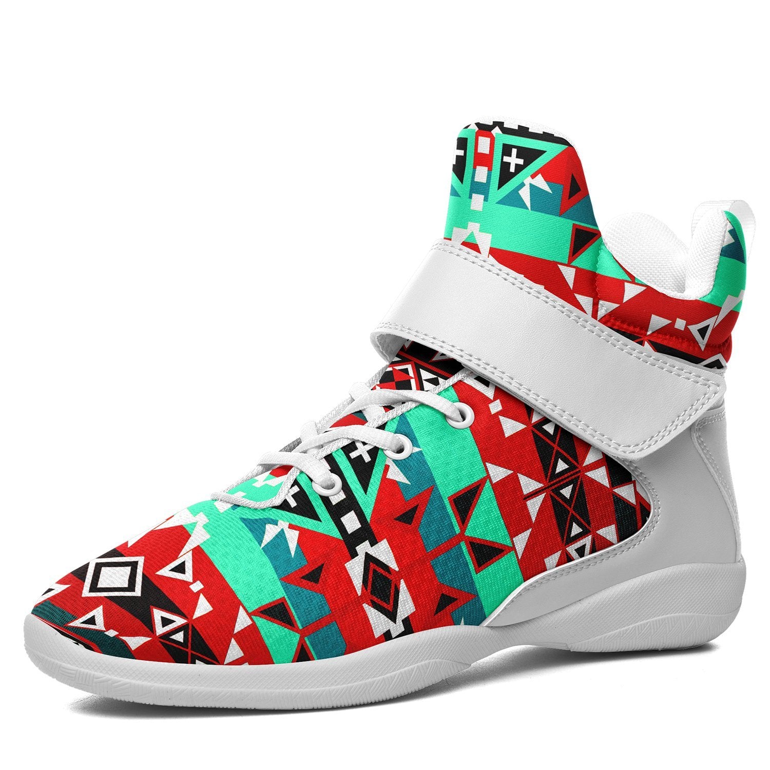 After the Southwest Rain Ipottaa Basketball / Sport High Top Shoes 49 Dzine US Women 4.5 / US Youth 3.5 / EUR 35 White Sole with White Strap