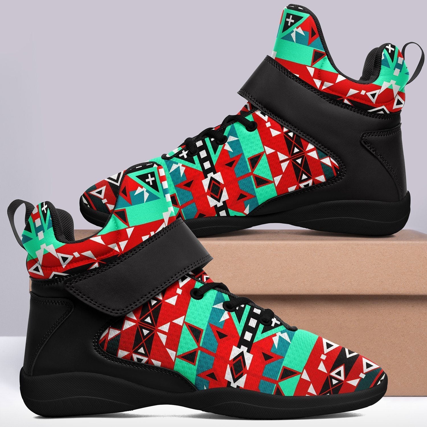 After the Southwest Rain Ipottaa Basketball / Sport High Top Shoes - Black Sole 49 Dzine