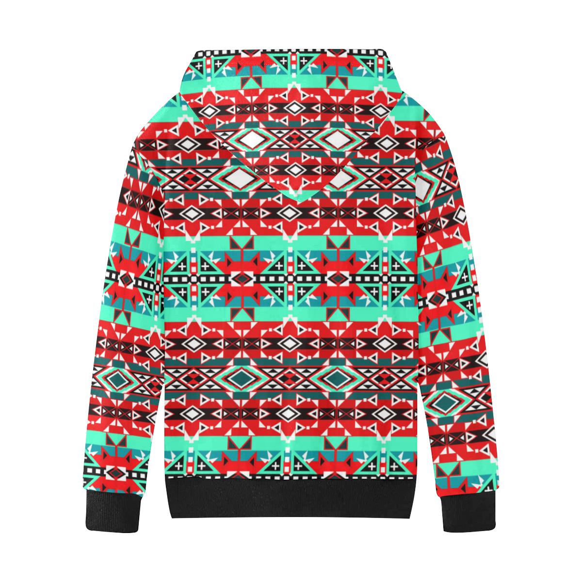 After the Southwest Rain Kids' All Over Print Hoodie (Model H38) Kids' AOP Hoodie (H38) e-joyer