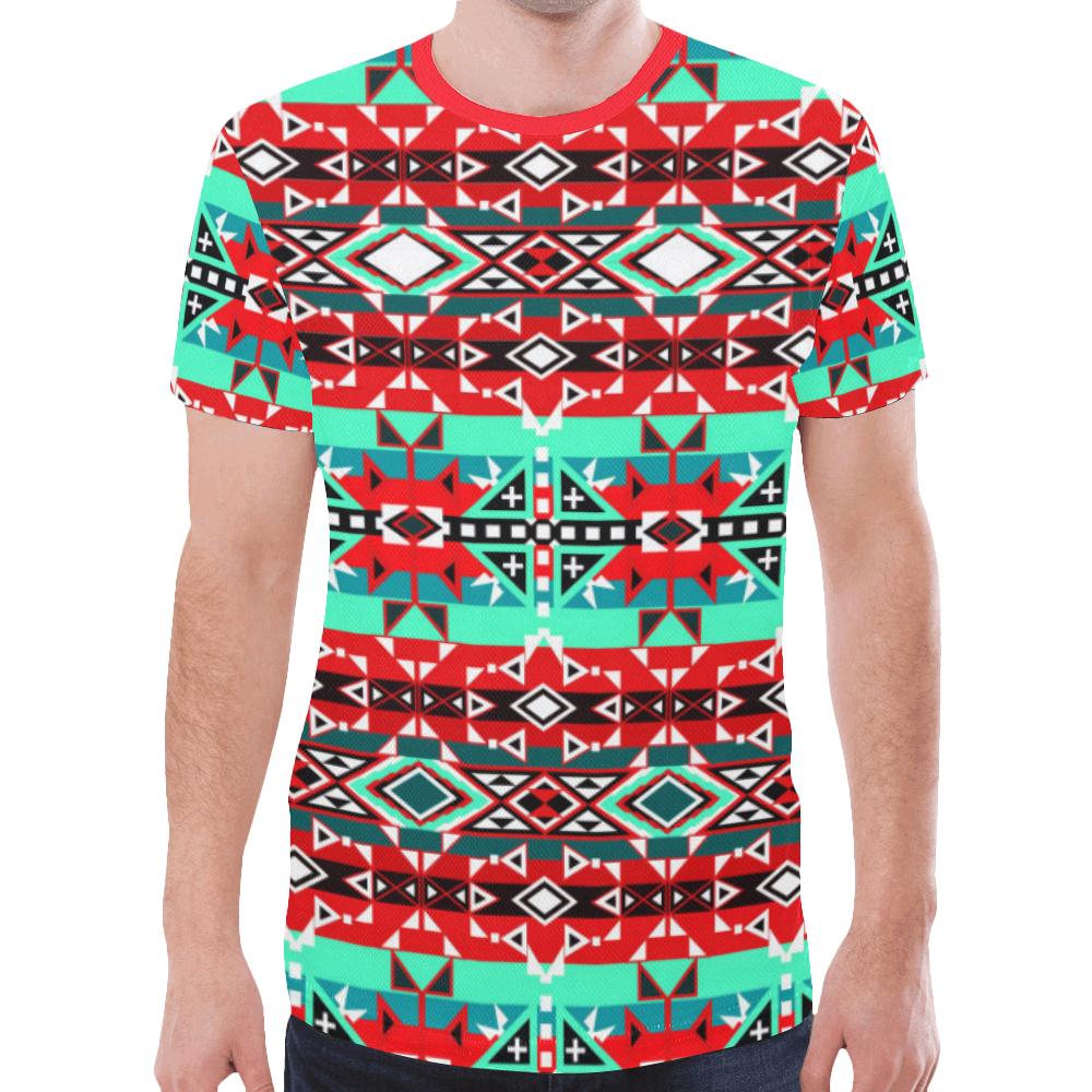 After the Southwest Rain New All Over Print T-shirt for Men (Model T45) New All Over Print T-shirt for Men (T45) e-joyer