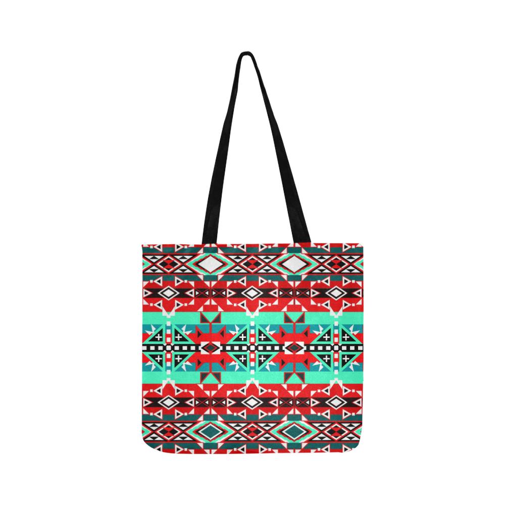 After the Southwest Rain Reusable Shopping Bag Model 1660 (Two sides) Shopping Tote Bag (1660) e-joyer