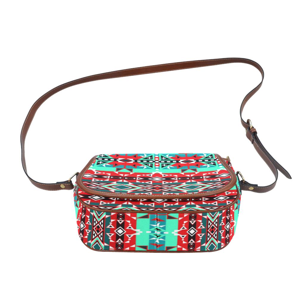 After the Southwest Rain Saddle Bag/Small (Model 1649) Full Customization Saddle Bag/Small (Full Customization) e-joyer