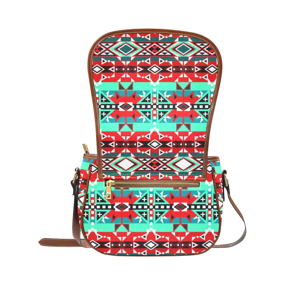 After the Southwest Rain Saddle Bag/Small (Model 1649) Full Customization Saddle Bag/Small (Full Customization) e-joyer